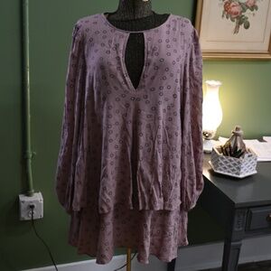 Free People NY Printed Beck Tunic